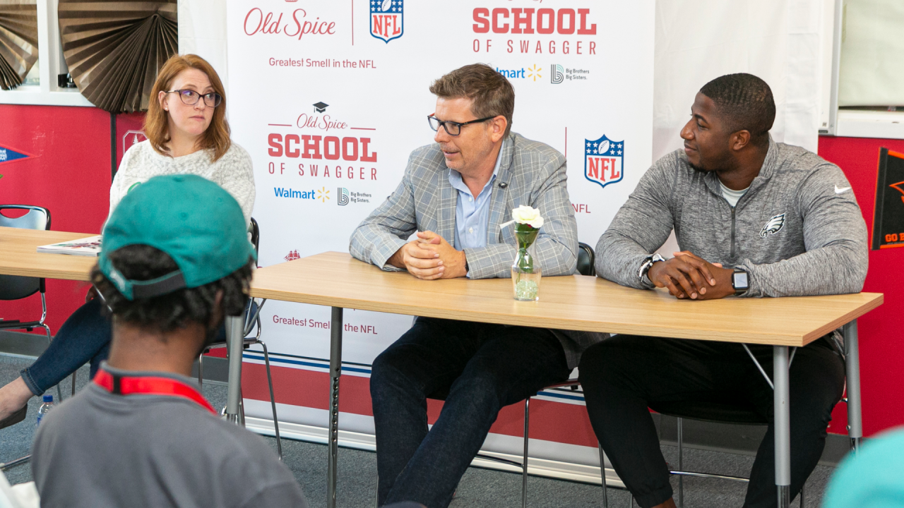 Malcolm Jenkins, Old Spice team up to inspire students