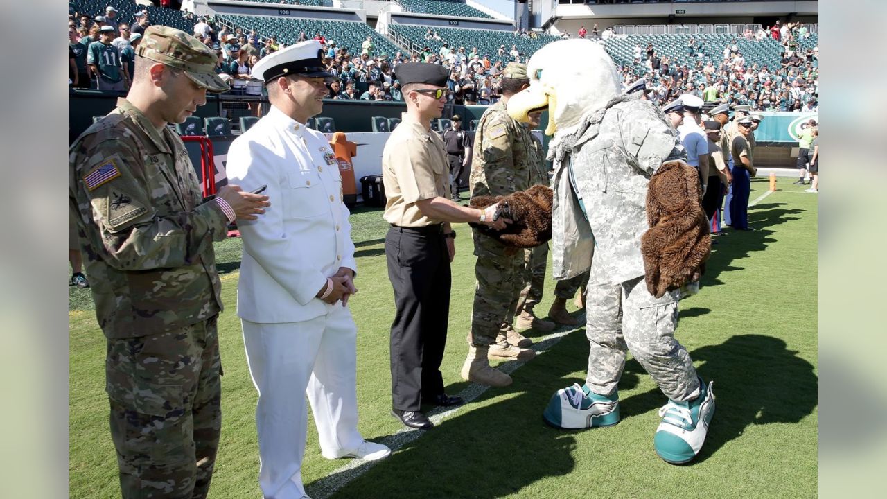 Eagles Camp Open Practice: Military Appreciation Day