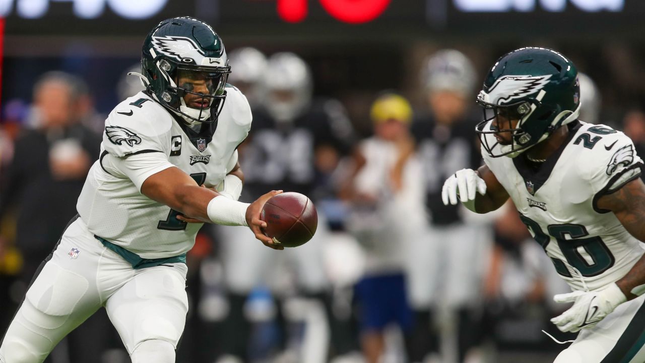 See Philadelphia Eagles loss to Las Vegas Raiders, 33-22 — NFL, Week 7