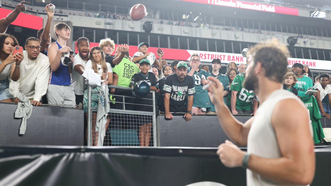 50,000 fans attend Eagles' open practice at Lincoln Financial Field