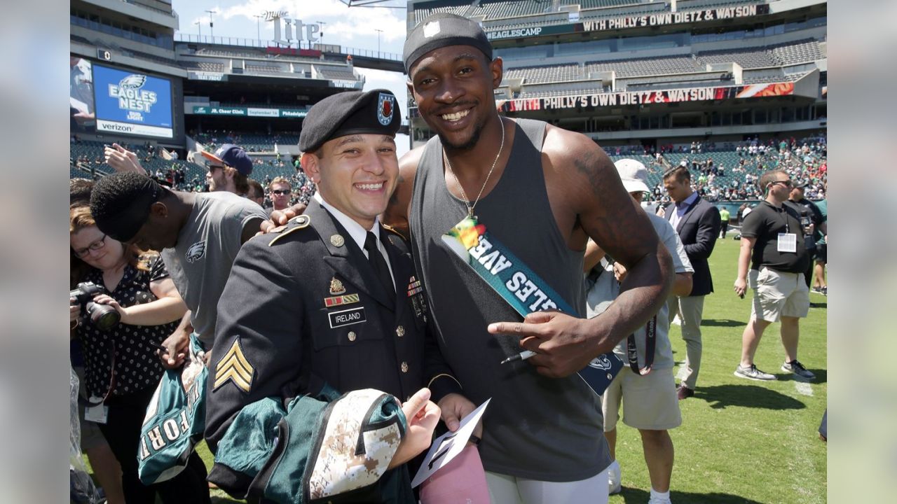 Eagles Camp Open Practice: Military Appreciation Day