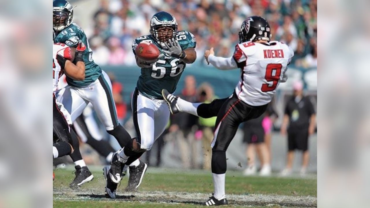 Philadelphia Eagles linebacker Akeem Jordan (56). The Washington