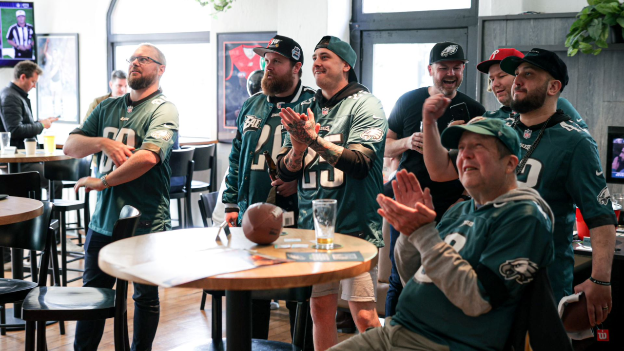 Eagles Game Day watch party ✓