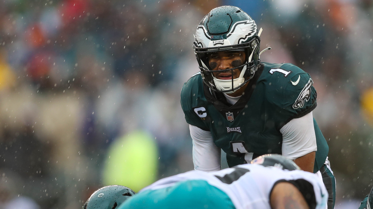 Philadelphia Eagles mascot Swoop, dressed as Batman, looks on during the  NFL football game against the Jacksonville Jaguar, Sunday, Oct. 2, 2022, in  Philadelphia. (AP Photo/Chris Szagola Stock Photo - Alamy