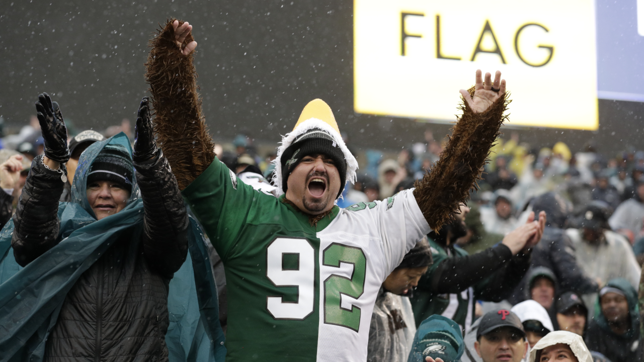 Philadelphia Eagles mascot Swoop, dressed as Batman, looks on during the  NFL football game against the Jacksonville Jaguar, Sunday, Oct. 2, 2022, in  Philadelphia. (AP Photo/Chris Szagola Stock Photo - Alamy