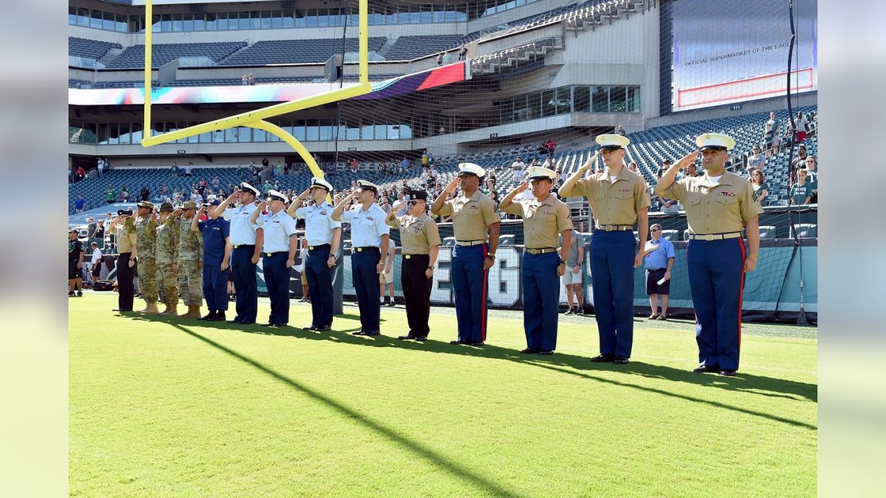 Eagles Camp Open Practice: Military Appreciation Day