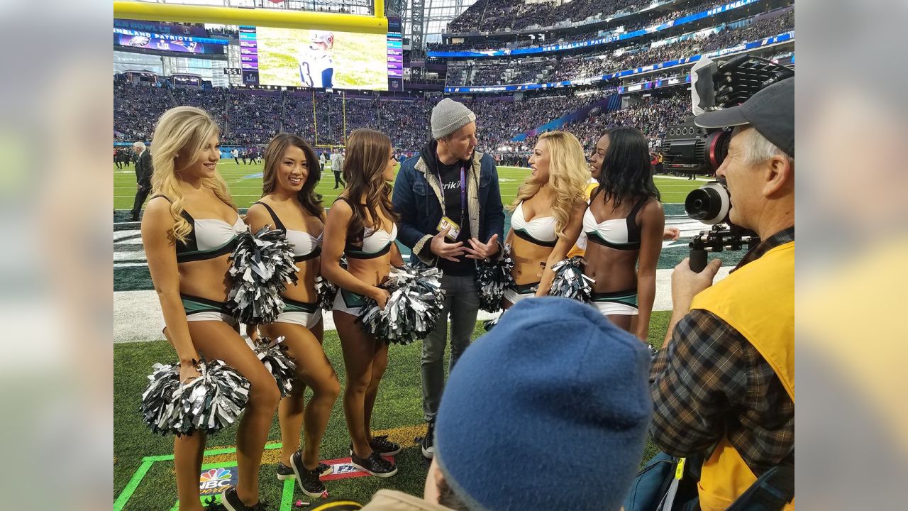 Eagles Cheerleaders At Super Bowl LII