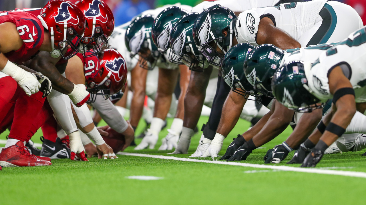 Philadelphia Eagles fans cheer after an NFL Football game against the Houston  Texans on Thursday, November 3, 2022, in Houston. (AP Photo/Matt Patterson  Stock Photo - Alamy