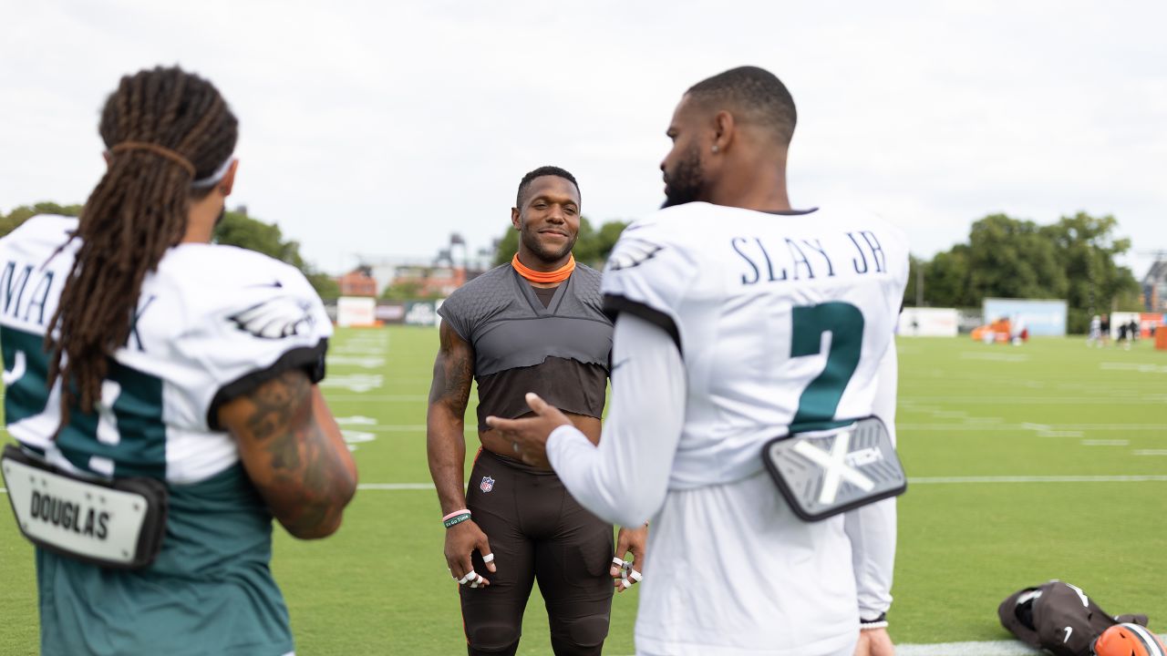 Cleveland Browns joint training camp with the Philadelphia Eagles, August  14, 2022 