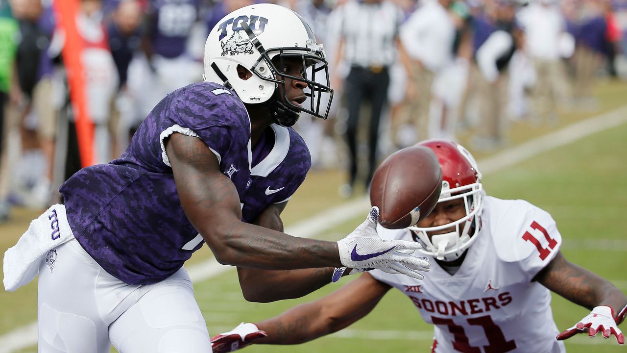 Eagles enamored with Jalen Reagor's explosive potential