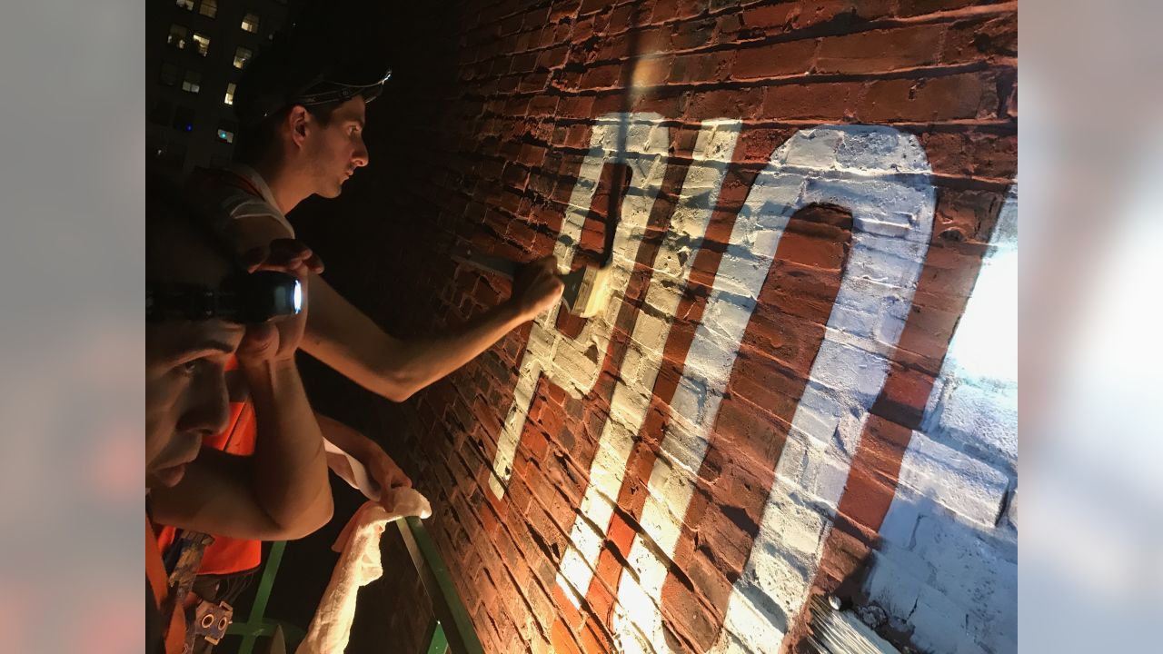 Philadelphia Eagles: Super Bowl 52 Moments Mural Officially