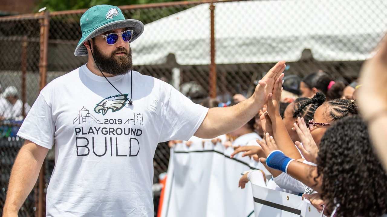 Eagles' 17th annual playground build