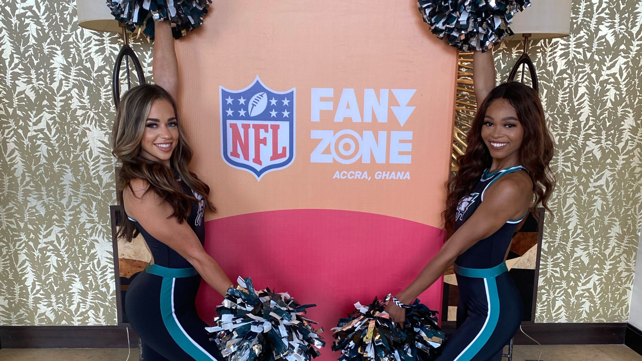 Eagles Cheerleaders celebrate Pro Bowl selection and victory over