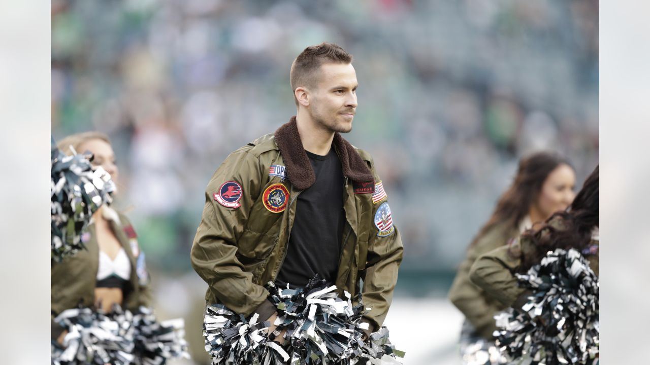 Philadelphia Eagles Cheerleaders Top Gun Jacket