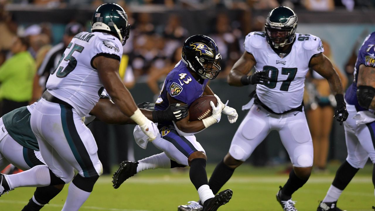 Ravens vs Eagles live score & H2H