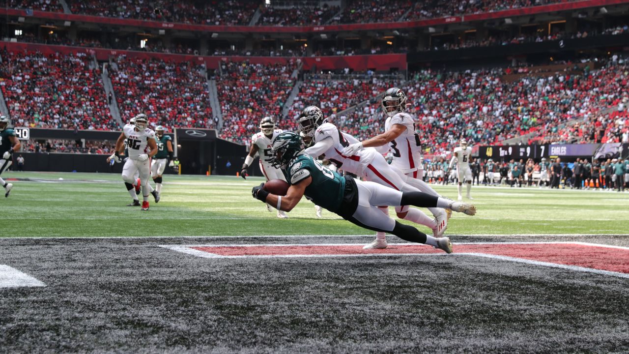 NFL 2021: Jordan Mailata winning over Philadelphia Eagles fans before  Atlanta Falcons season-opener at Mercedes Benz Stadium