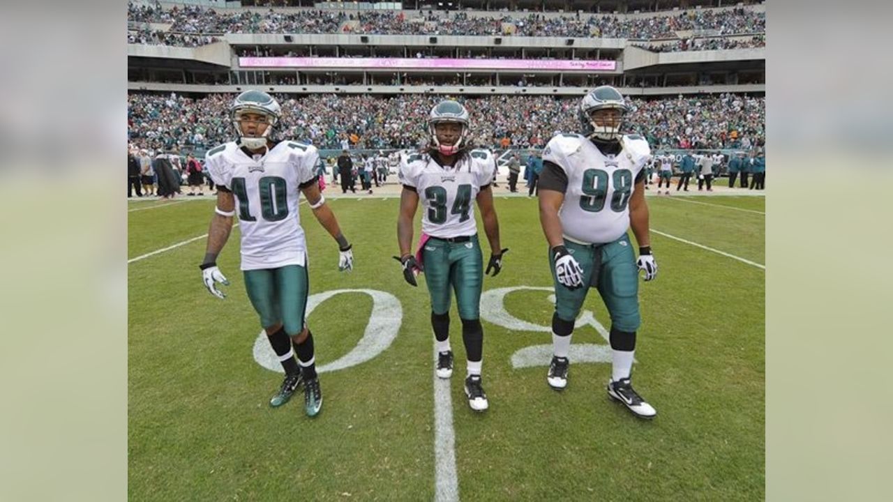 Philadelphia Eagles TE Brent Celek, LB Stewart Bradley & WR DeSean