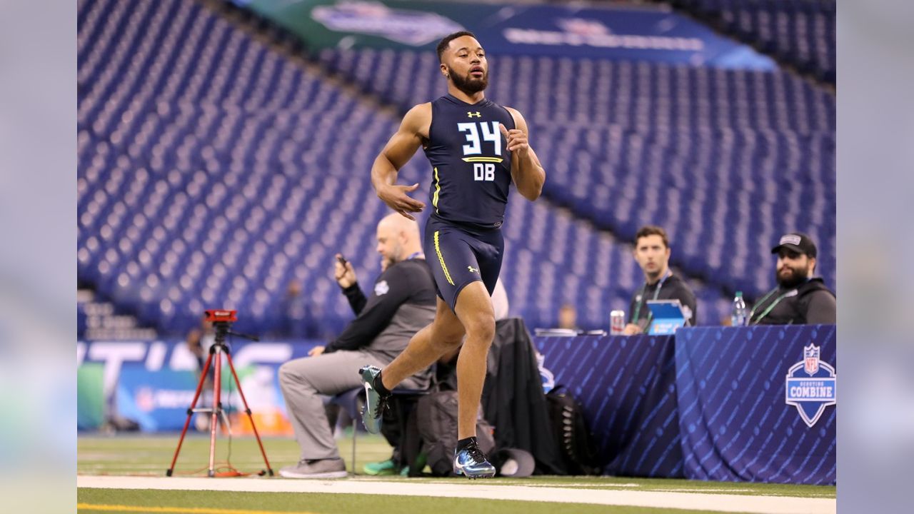 The fastest 40 yard dash time at the NFL Combine (John Ross - 4.22) co, isaiah thompson nfl