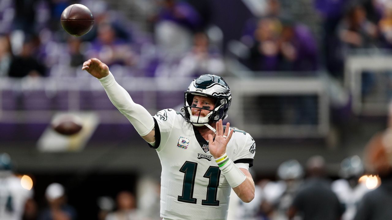 Garrett Jenkins, 11, of Mertztown, Pa., throws a snowball in the parking  lot of Lincoln Financial Field before an NFL football game between the  Philadelphia Eagles and the Minnesota Vikings, Tuesday, Dec.