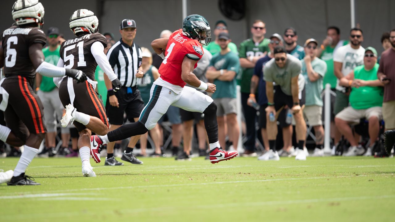 Eagles vs. Jets Training Camp Practice Notes: Jalen Hurts finishes strong -  Bleeding Green Nation
