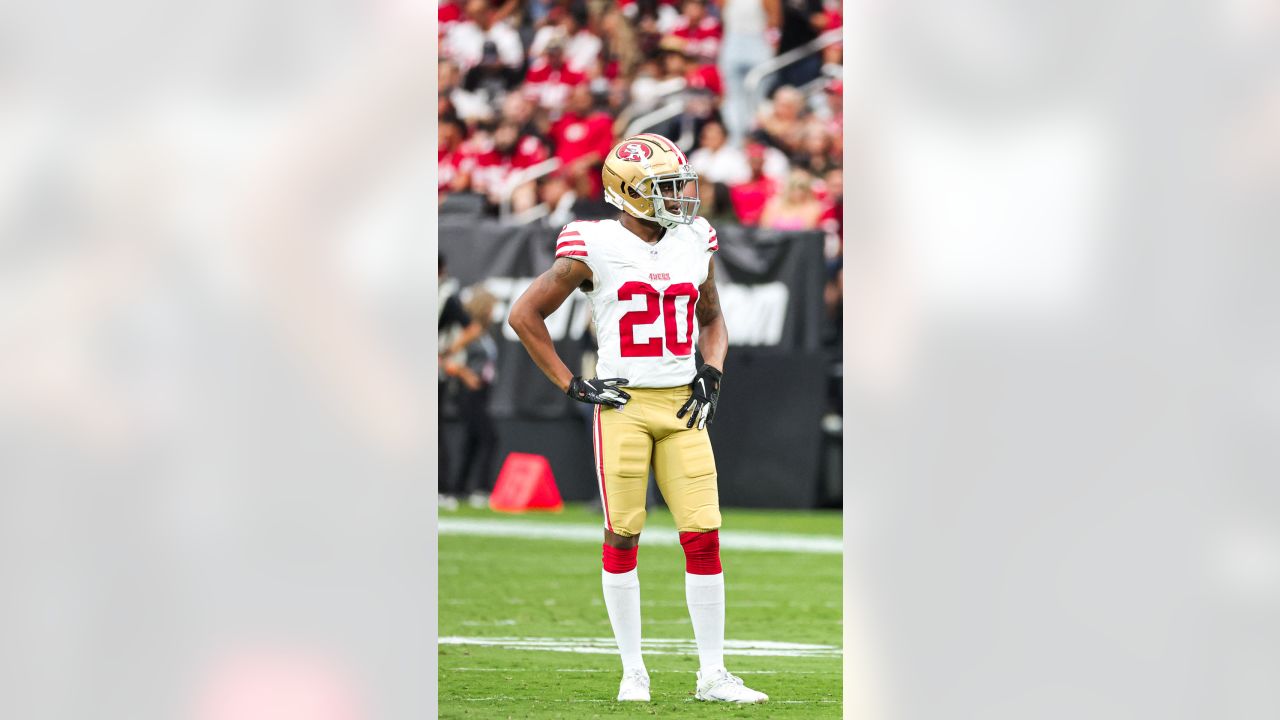 49ers Ambry Thomas and D'Shawn Jamison take reps with the starting