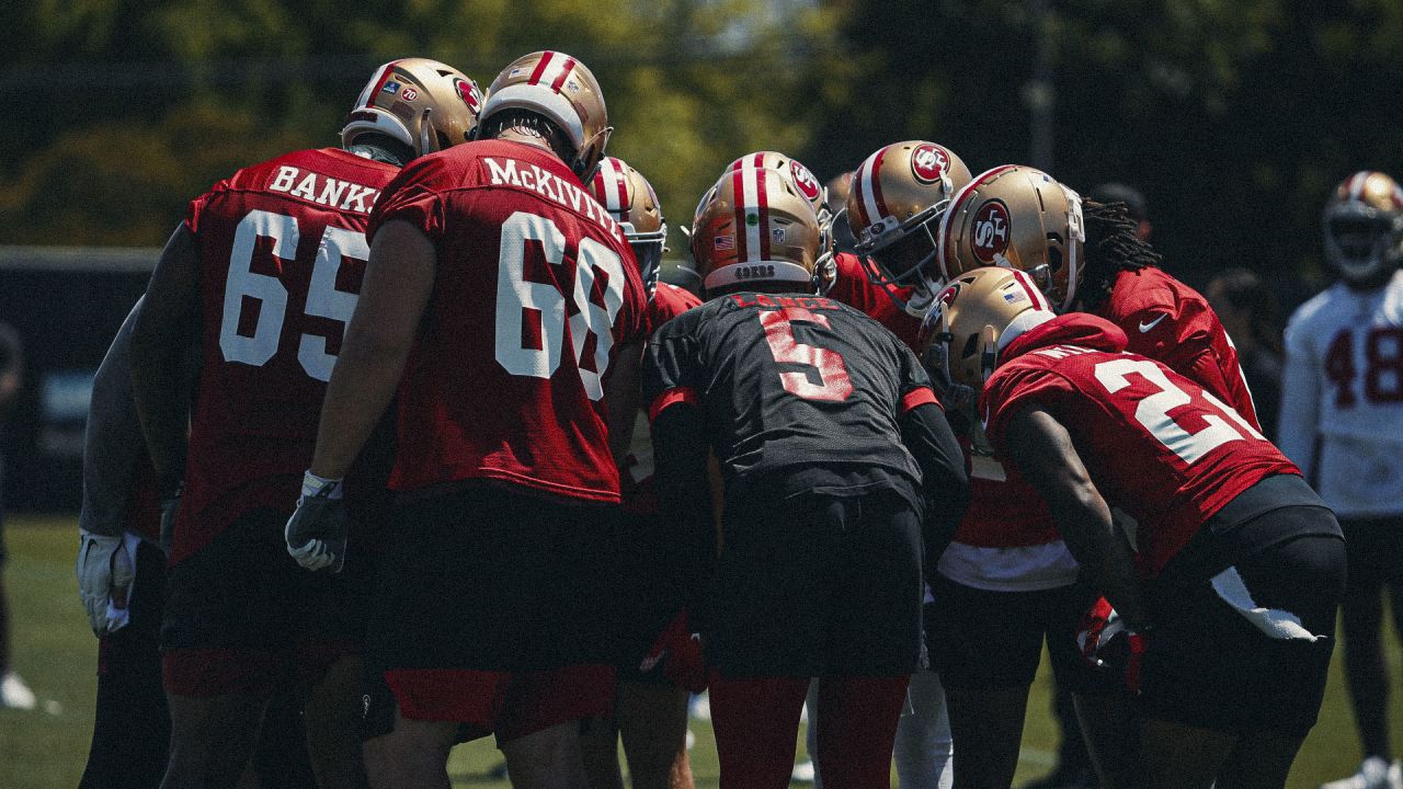 Aaron Banks, 49ers Live @ SAP Performance Facility in Santa Clara