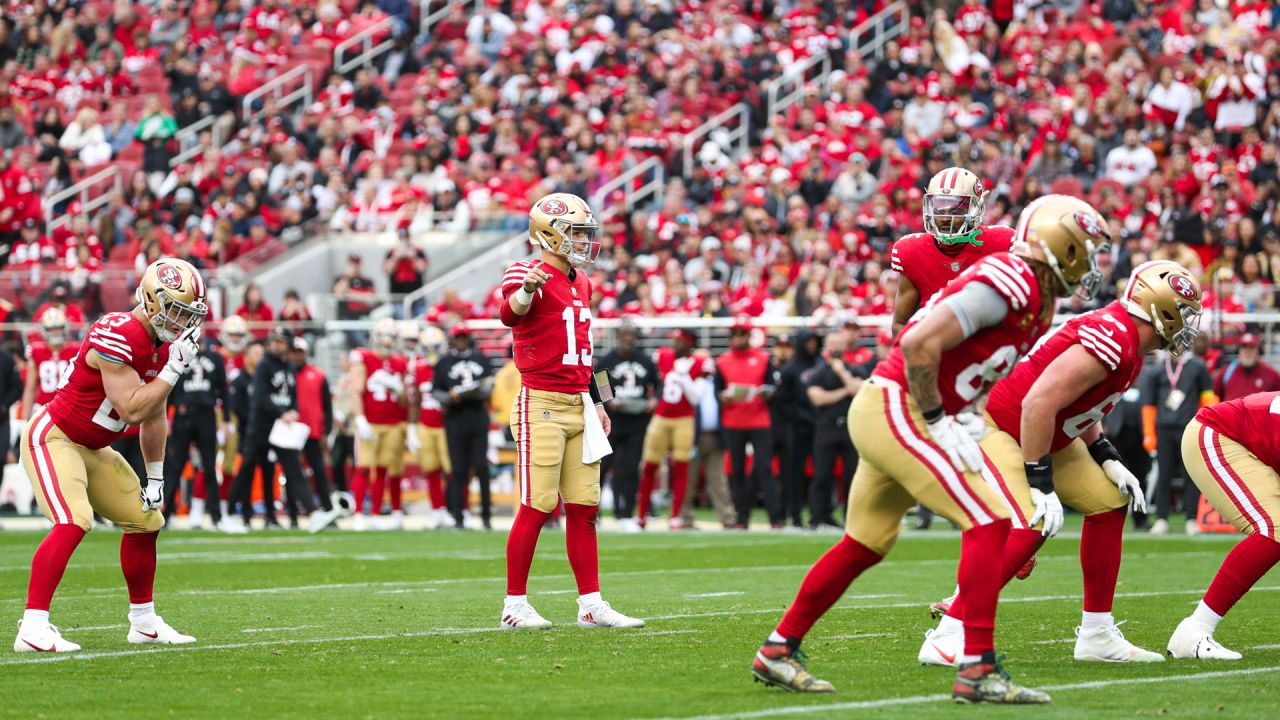 San Francisco 49ers fans enjoy dry wildcard match against Seattle