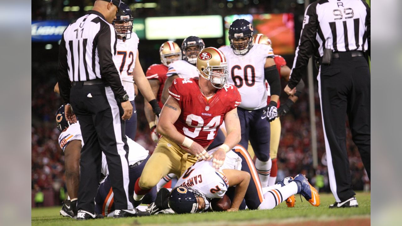 49ers defensive end Justin Smith announces his retirement - Los Angeles  Times