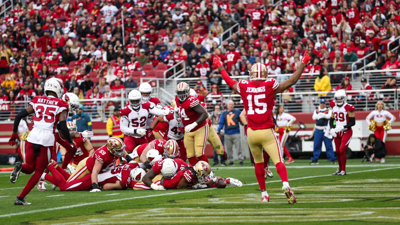 San Francisco 49ers fans enjoy dry wildcard match against Seattle