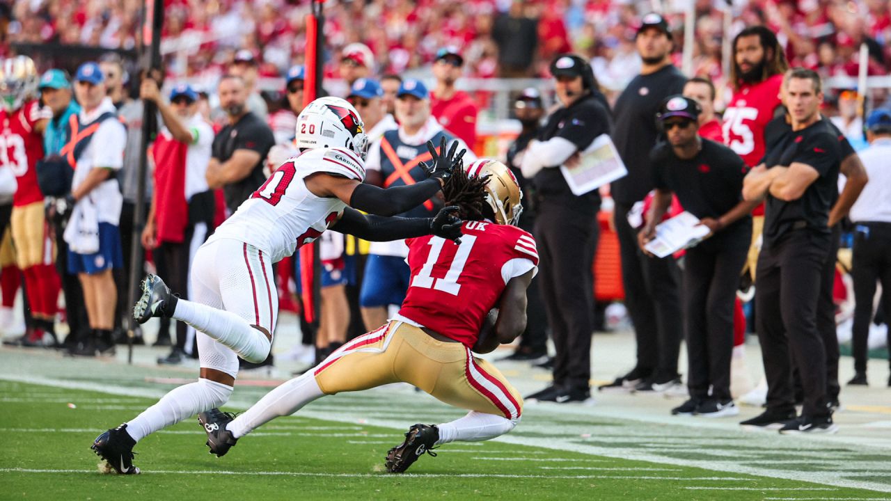 Notebook from 49ers' dominant win over Cardinals in Week 4, 35-16