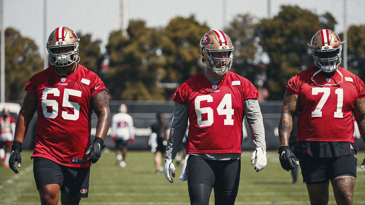 Aaron Banks, 49ers Live @ SAP Performance Facility in Santa Clara