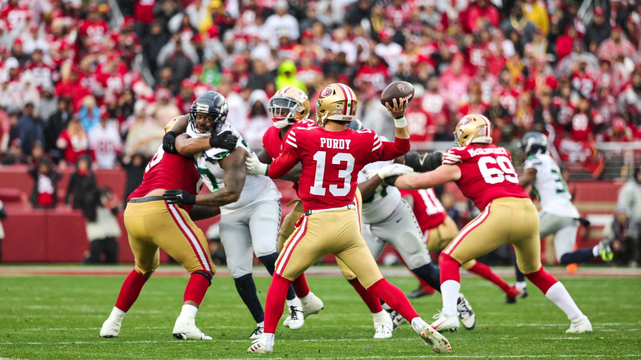 Brock Purdy stars as San Francisco 49ers beat Seattle Seahawks 41