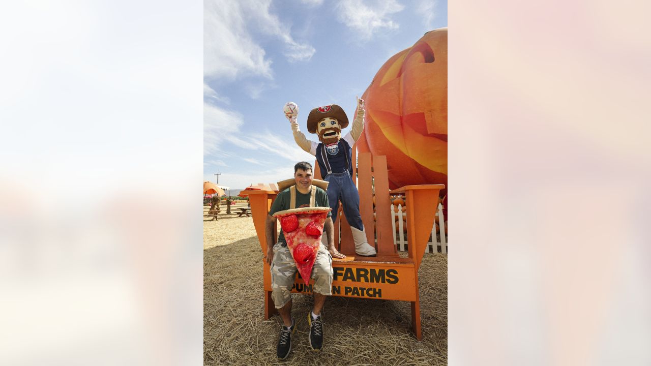 Off the Field: 49ers Players Embrace Halloween Spirit at Pumpkin