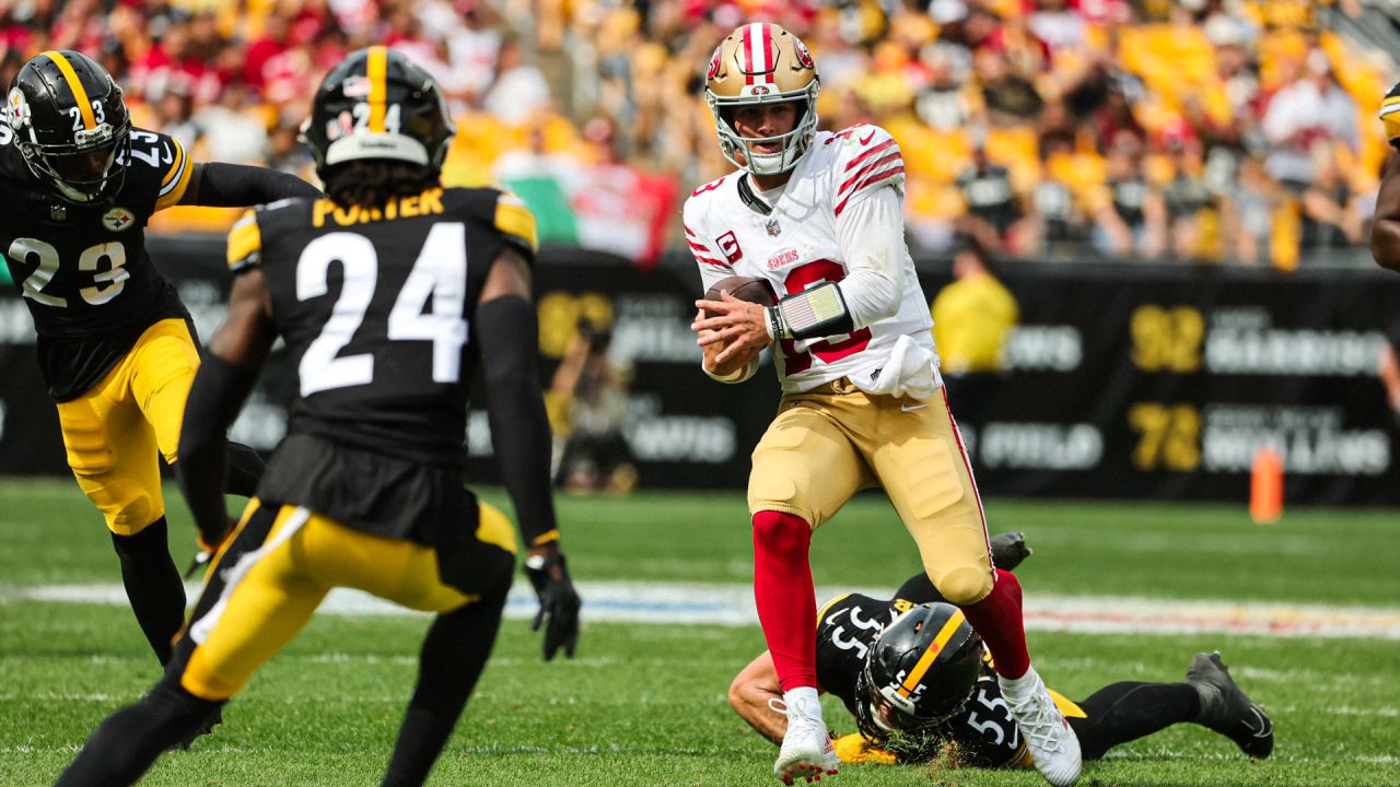 Steelers' Kenny Pickett, 49ers' Brock Purdy a matchup of 1st QB vs. last  player taken in '22 draft