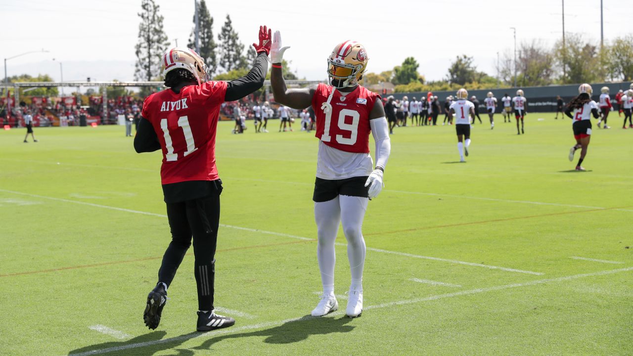 49ers camp: Lance, Aiyuk shine but Deebo Sameul remains engaged