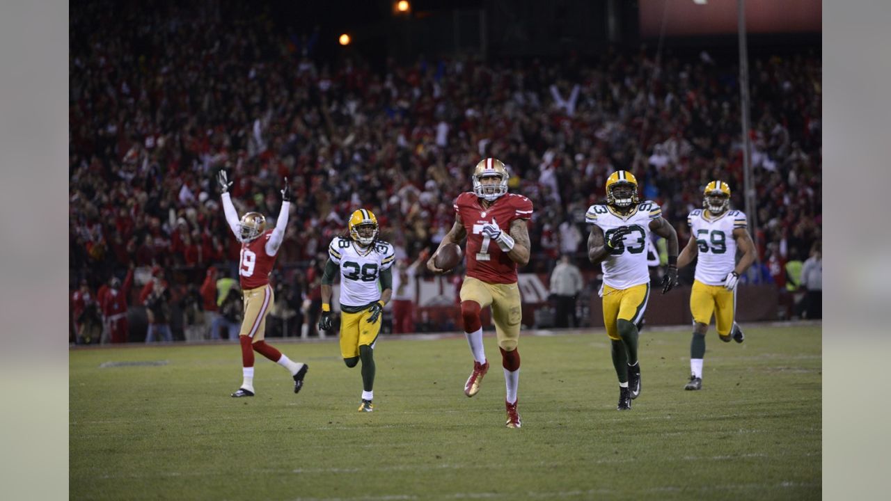 Colin Kaepernick delivers, 49ers beat Packers 45-31