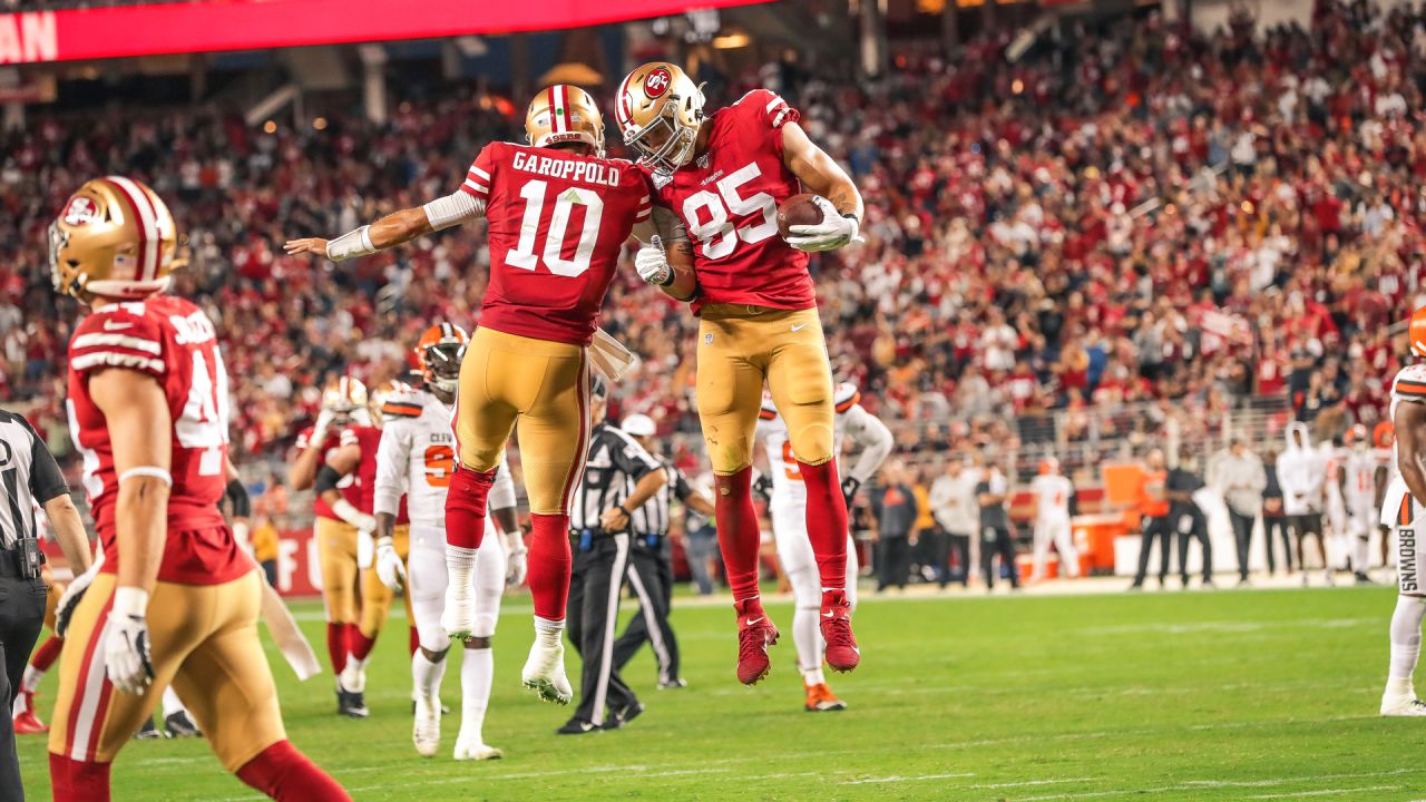 49ers' Jimmy Garoppolo has the No. 3 selling NFL jersey; George Kittle also  ranks high