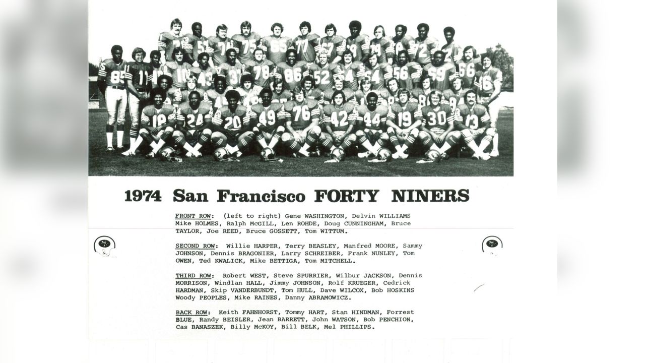 1975 NFL San Francisco 49ers media guide / Hardman / Spurrier