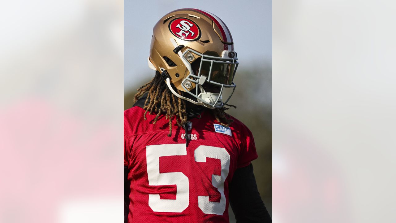 Las Vegas, Nevada, USA. 5th Feb, 2022. San Francisco 49ers wide receiver  Deebo Samuel (19) during the NFC Pro Bowl Practice at Las Vegas Ballpark in  Las Vegas, Nevada. Darren Lee/CSM/Alamy Live