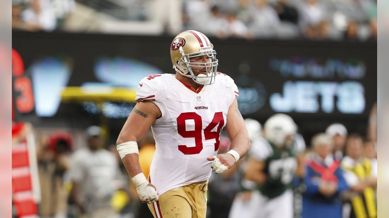 San Francisco 49ers - #OnThisDay in 2008, the #49ers signed free agent  defensive lineman Justin Smith. 110 games, 43.5 sacks and five pro bowls  later