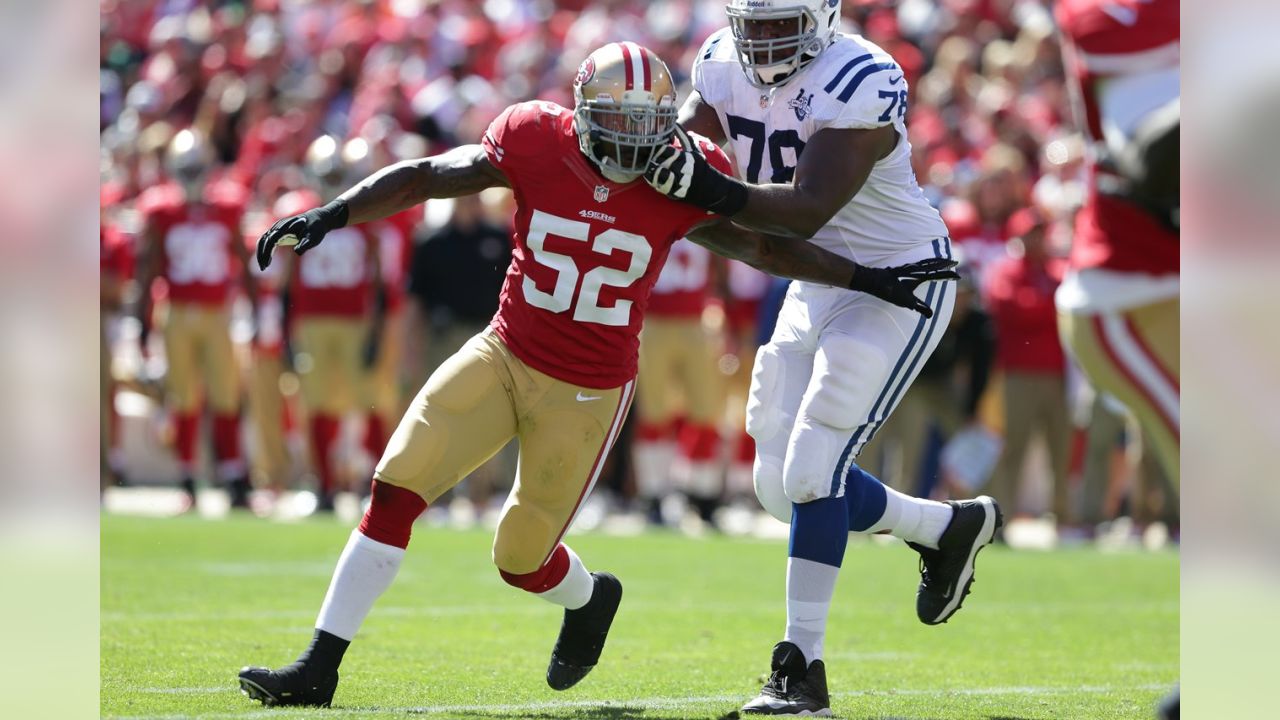 Patrick Willis says his feet carried him away from the game