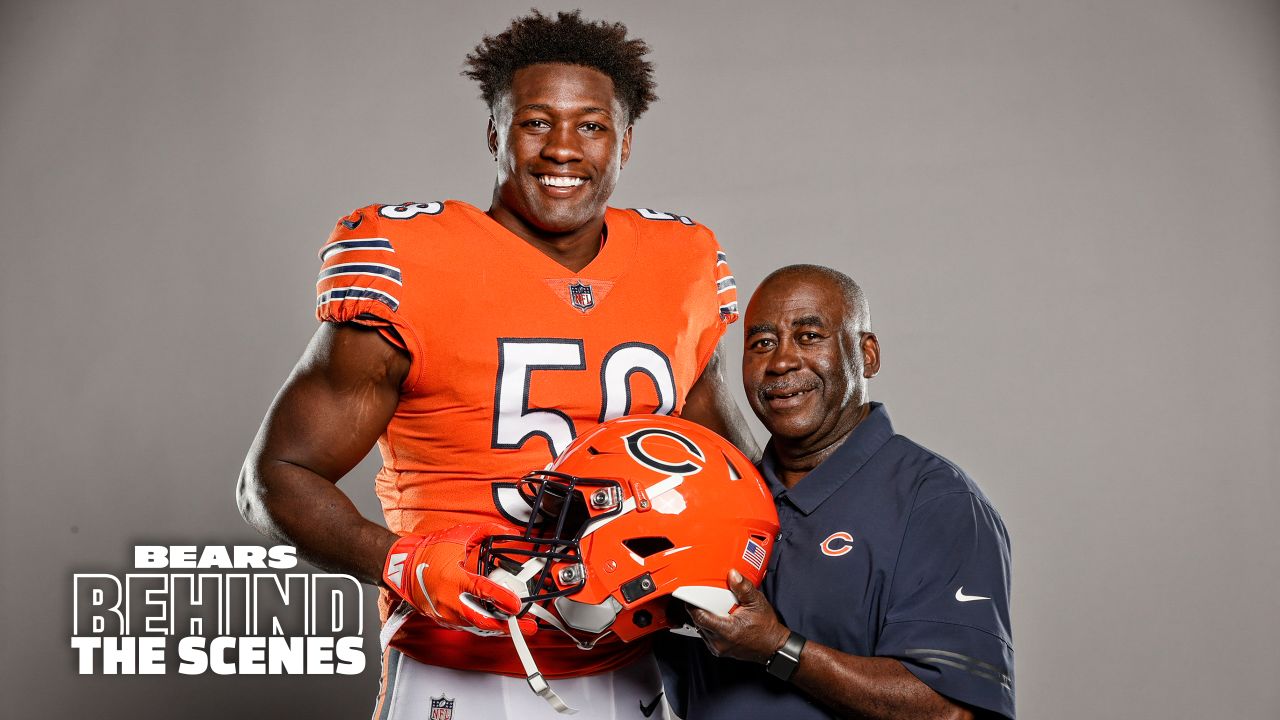 Chicago Bears Orange Alternate Helmet — UNISWAG