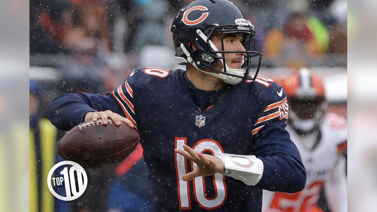 Mitchell Trubisky has jumped to the top of the Bears’ rookie-season passing leaders, but a trip down memory lane shows who else is in the top 10.