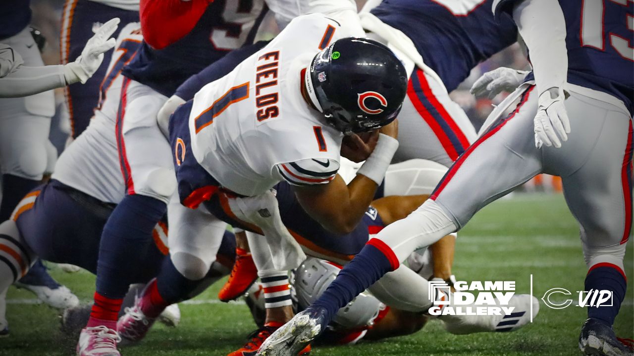 Justin Fields' designed runs brought 'whole different element' to Bears  offense in blowout over Patriots