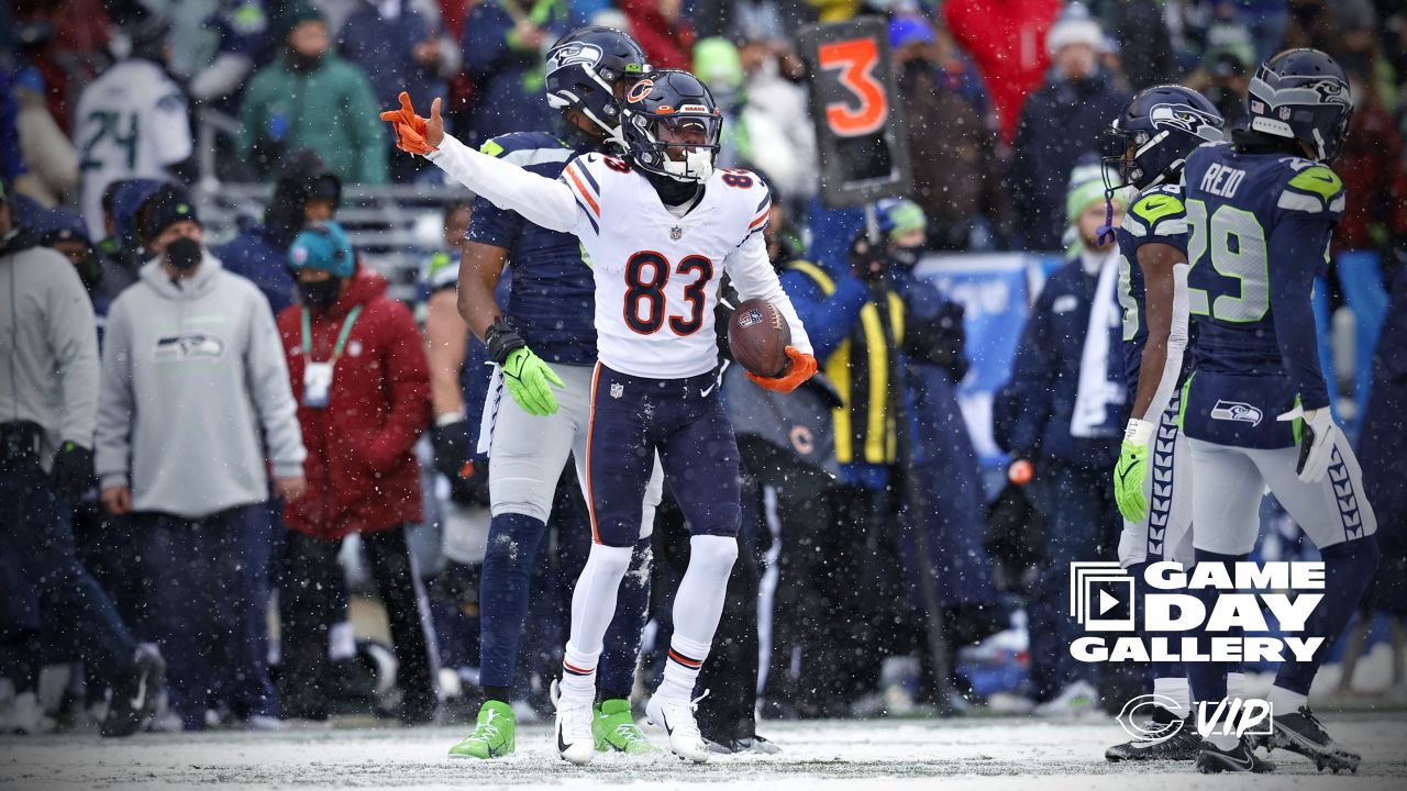 Week 16 photos: Chicago Bears beat Seattle Seahawks 25-24 in a snowy game