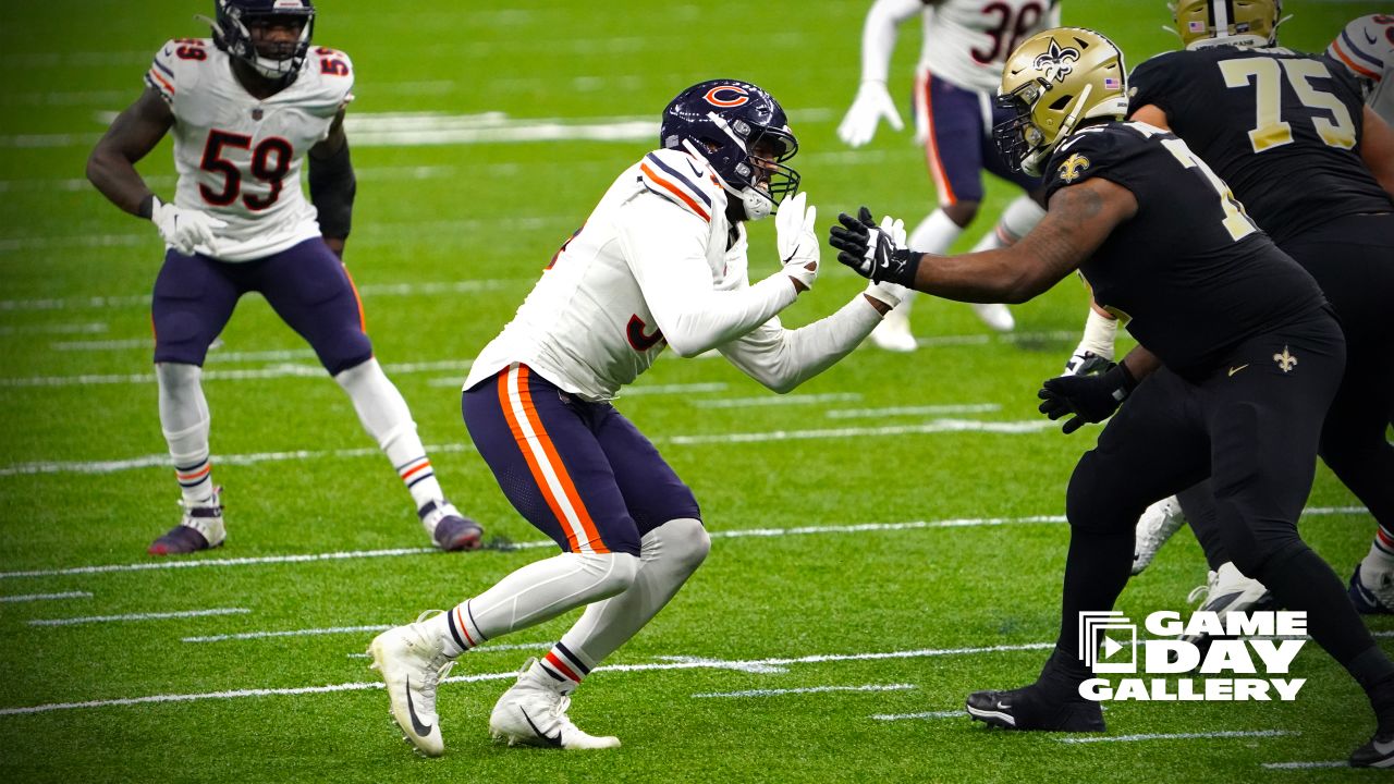 New Orleans Saints quarterback Taysom Hill (7) during an NFL wild-card  playoff football game against the Chicago Bears, Sunday, Jan. 10, 2021, in New  Orleans. The Saints defeated the Bears 21-9. (AP