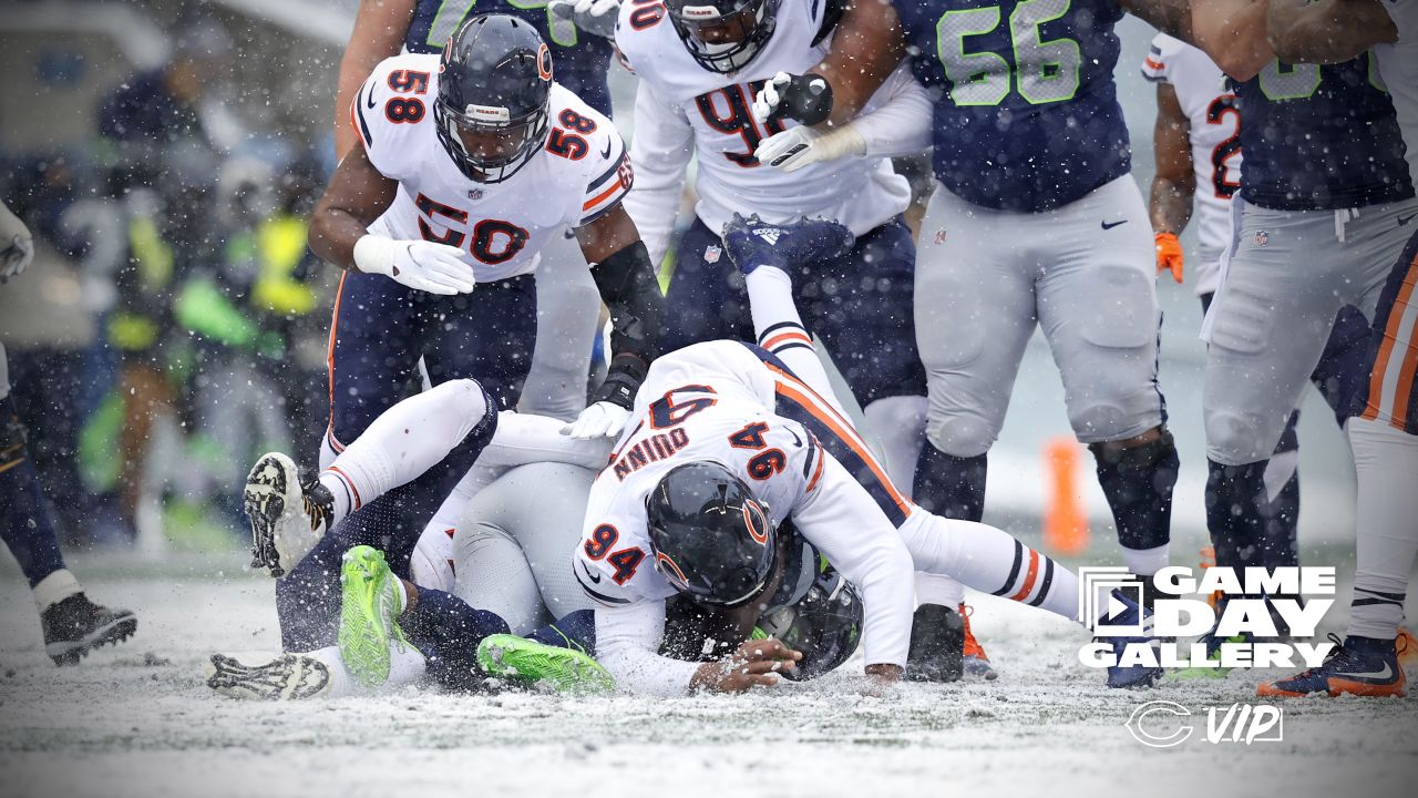 Week 16 photos: Chicago Bears beat Seattle Seahawks 25-24 in a snowy game