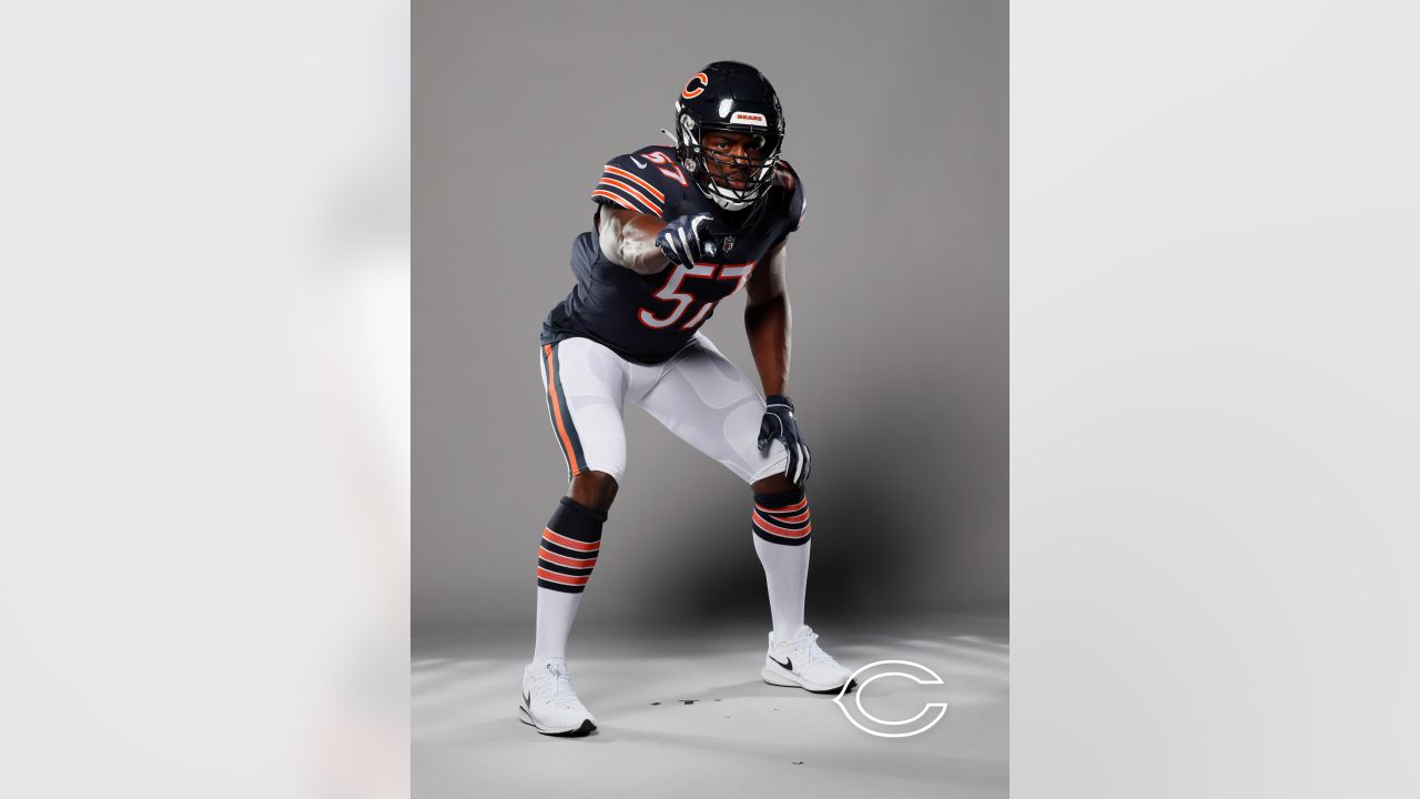 NFL_ Football Jerseys custom chicago''Bears''youth 58 Roquan Smith