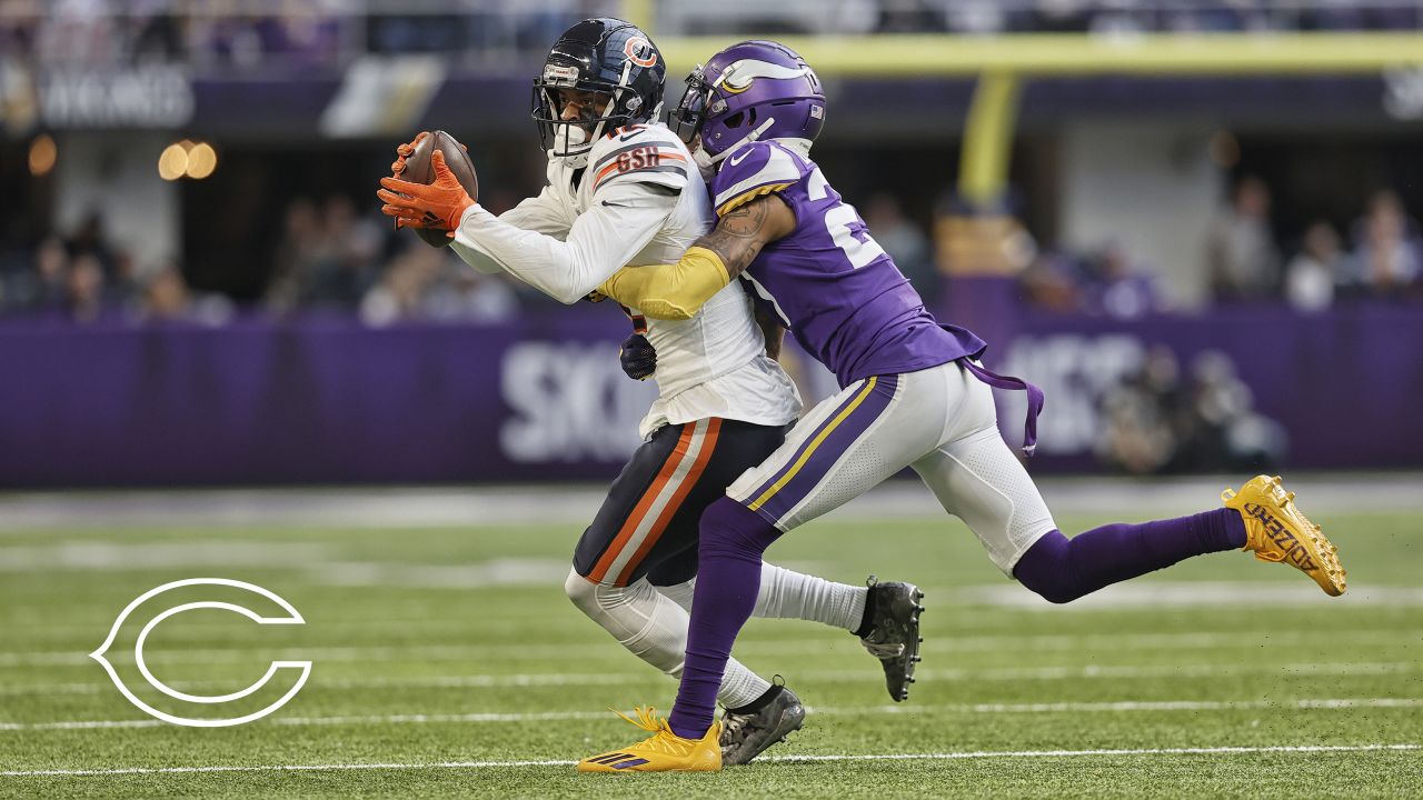 December 18, 2022: Chicago Bears #32 David Montgomery runs in for a  touchdown during a game against the Philadelphia Eagles in Chicago, IL.  Mike Wulf/CSM/Sipa USA(Credit Image: © Mike Wulf/Cal Sport Media/Sipa