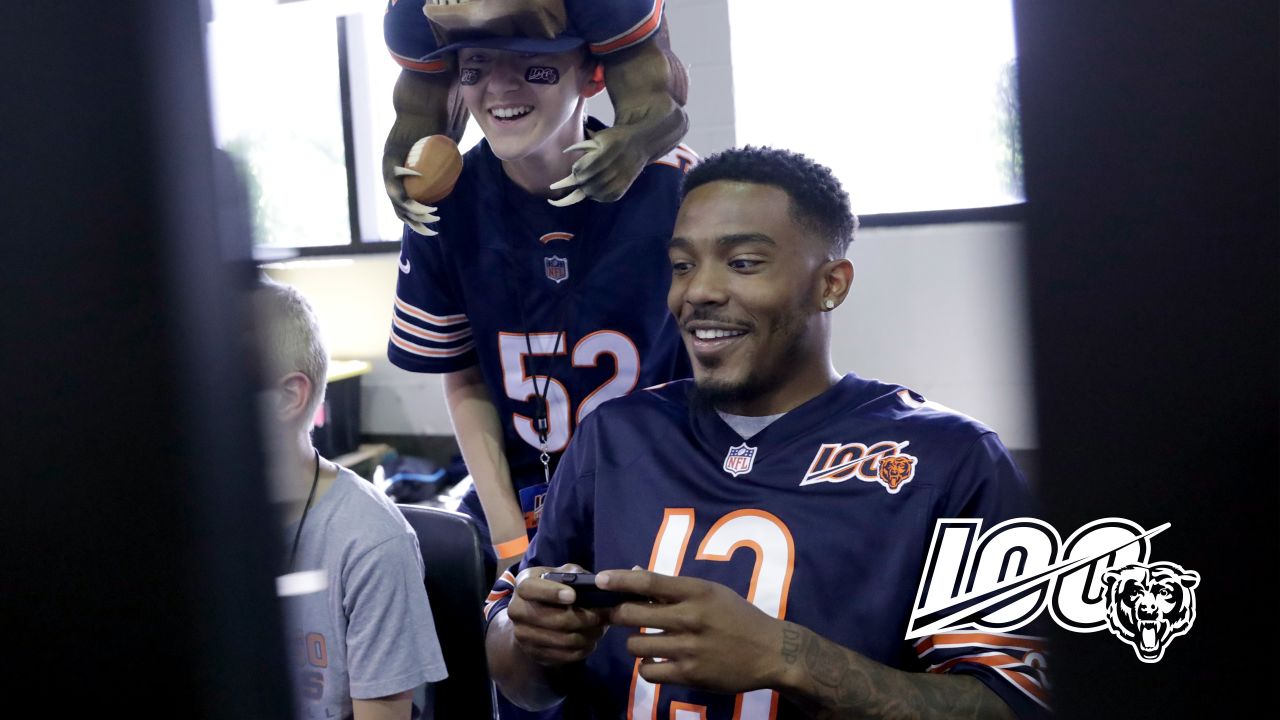 Chicago Bears celebrating their rich military history